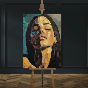 Kép kézzel festett részletekkel 70x100 cm Vivian – Styler