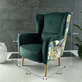 Fotel Belek (Smaragd) . 809637