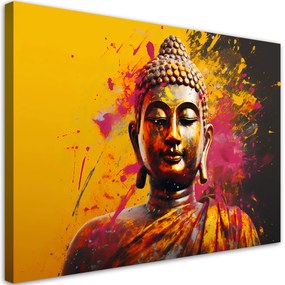 Gario Vászonkép Buddha egy absztrakt háttér Méret: 60 x 40 cm