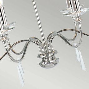 Elstead Lighting FINSBURY PARK FP6-POL-NICKEL Csillár 6x60W/E14