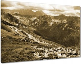 Képek 100x70 Tátra Lengyel hegyek Kilátás