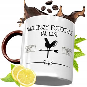 Bordó Bögre Fotósnak Születésnapra Ajándék fényképes nyomattal