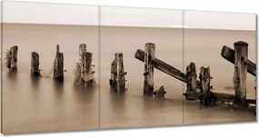 Festmények 180x90 Hullámtörő fából