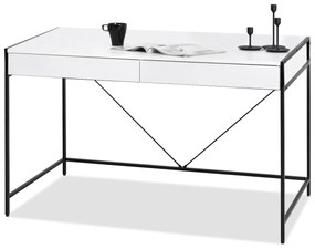 PC asztal Unica (fehér + fekete). 1109851