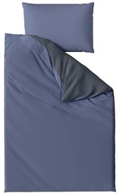 Pamut ágynemű MONOCHROMATIC szürke-kék Ágyneműhuzat mérete: 70 x 90 cm | 140 x 200 cm