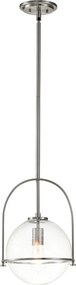 Quintiesse SOMERSET QN-SOMERSET-P-C-BN Függőlámpa 1x60W/E27