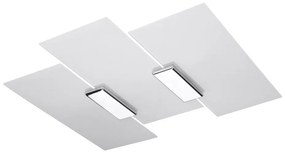 Sollux SL.0198 - Mennyezeti lámpa FABIANO 3xE27/60W/230V fehér/króm