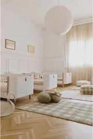 Zöld mosható-kézi szövésű pamut gyerek szőnyeg 90x120 cm Vichy – Lorena Canals