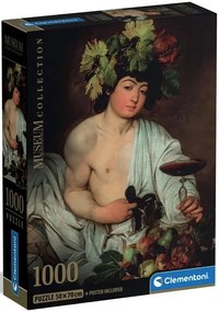 Művészet Bacchus Caravaggio 1000 db-os Compact puzzle Clementoni