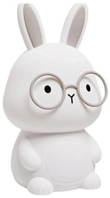 LED RGBW Dimmelhető gyermek érintős lámpa FLORKA LED/1W/5V USB 1200 mAh szürke