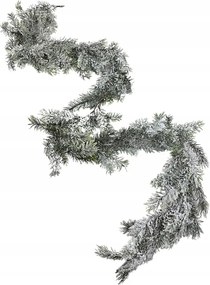 Havas fenyő girland csillámokkal 170 cm