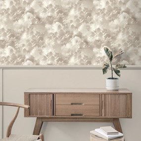 Arthouse Signature 2 Vanilla Skies bézs felhős papír tapéta – 100189AH