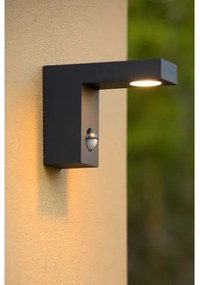 Lucide 28850/24/30 - LED Kültéri lámpa érzékelővel TEXAS LED/7W/230V IP54