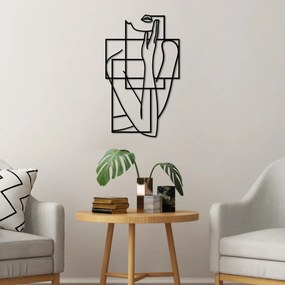 Think fém fali dekoráció, 70×42 cm