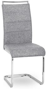 Szánkótalpas Étkezőszék Szürke Színben. LOCA 2