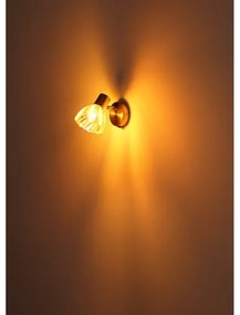 Globo 54315M-1 - Fali spotlámpa ZACHERY 1xE14/40W/230V arany