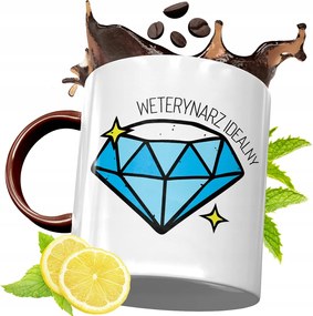Bordó Bögre Állatorvosnak Születésnapi Ajándék fényképes nyomtatással