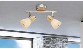 Globo 54352-2 - Spotlámpa GYLFI 2xE14/40W/230V