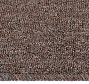 15 db barna négyszögű csúszásmentes lépcsőszőnyeg 60 x 25 cm