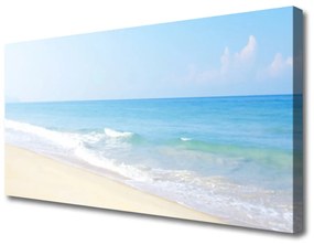 Vászonkép falra Strand, tenger, táj 100x50 cm