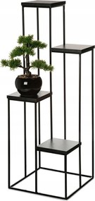 Fém virágágyás 4 szintes modern loft 110 cm