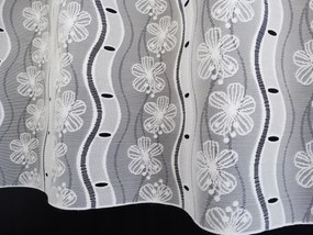 Mg Irigység jacquard fehér W110 magasság 90cm lengyel