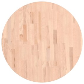 tömör bükkfa kerek asztallap Ø70 x 1,5 cm
