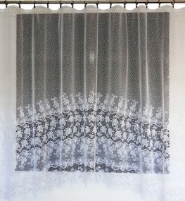 Mg Függöny 732/809 Fehér 310X180 készre szerelve pol szalaggal