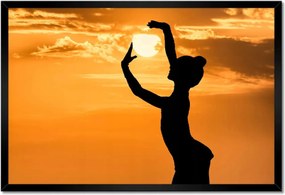 Poszterek keretben 60x40 Balett balerina tánc