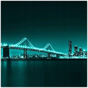 Poszterek 140x140 Türkiz kilátás híd