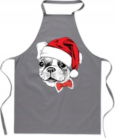 Konyhai kötény Kutya Karácsonyi Mikulás sapka Ajándék