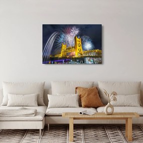 Kép - Szilveszteri éjszaka (90x60 cm)
