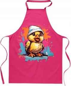 Konyhai kötény Csirke Színes Divatos Csirke Nyomtatás Ajándék