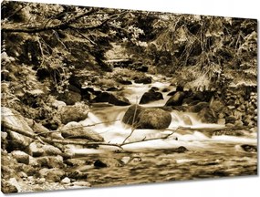 Vászonkép 90x60 Tátra Lengyel hegyek Kilátás