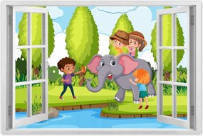 Poszterek 60x40 Ăllatkert Ăllatok Szafari ElefĂĄnt