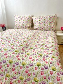 Muszlin lepedők Tulipán 140x200cm+90x70cm TiaHome