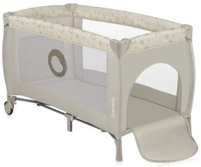 Lionelo - SVEN PLUS utazóágy, bézs színű