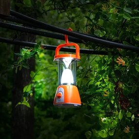 LED Újratölthető napelemes lámpa power bank funkcióval LED/230V 710 fényes 1600 mAh