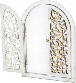 Fali tükör redőny stílusos retro íves ablak 135905 provence-i