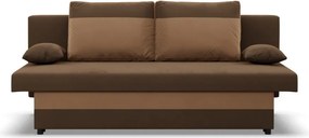 Sony kanapé, szövet anyag, hab töltet, barna