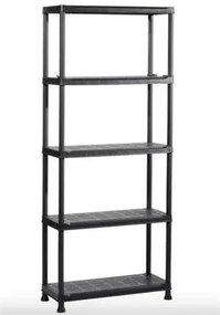 Polcrendszer, 5 polccal, 75 cm, KETER Plus Shelf (UCKPSHELF75)