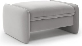 Világosszürke bársony lábtartó Georgia – Micadoni