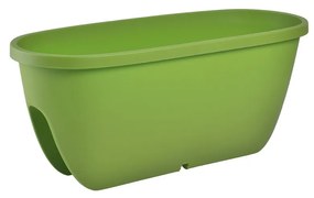 Gardenico virágtartó erkélykorlátra Balconia OVI zöld átmérő: 60 cm, 60 cm átmérőjű