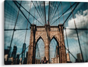 Kép - Brooklyn Bridge (70x50 cm)