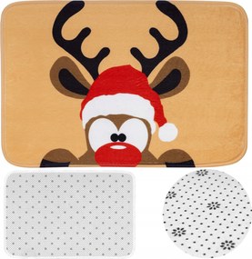 Fürdőszobaszőnyeg Csúszásgátló Gyorsan Száradó 40x60 cm Karácsonyi