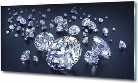 Fotó kép edzett üveg Világos belső 125x50