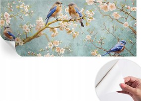 Dekoratív Öntapadós Tapéta Divatos Minták Tavaszi madarak 250x104 cm