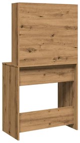 fésülködőasztal tükörrel Artisan Oak 74,5x40x141 cm