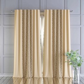 Jacquard függöny panel Morgana fehér 70 cm méter