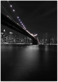 Poszterek 70x100 Lila hídfények